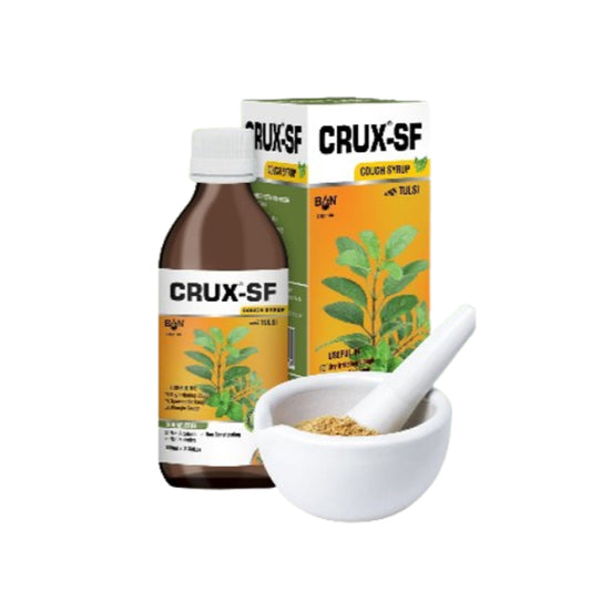 Crux-SF Cough Syrup With Tulsi