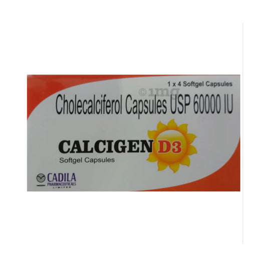 Calcigen D3 Softgel Capsule